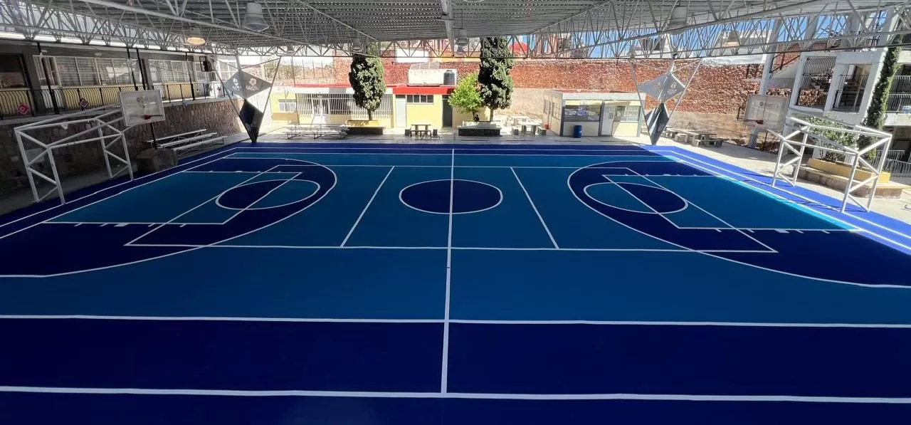 CANCHA DE BÁSQUETBOL 